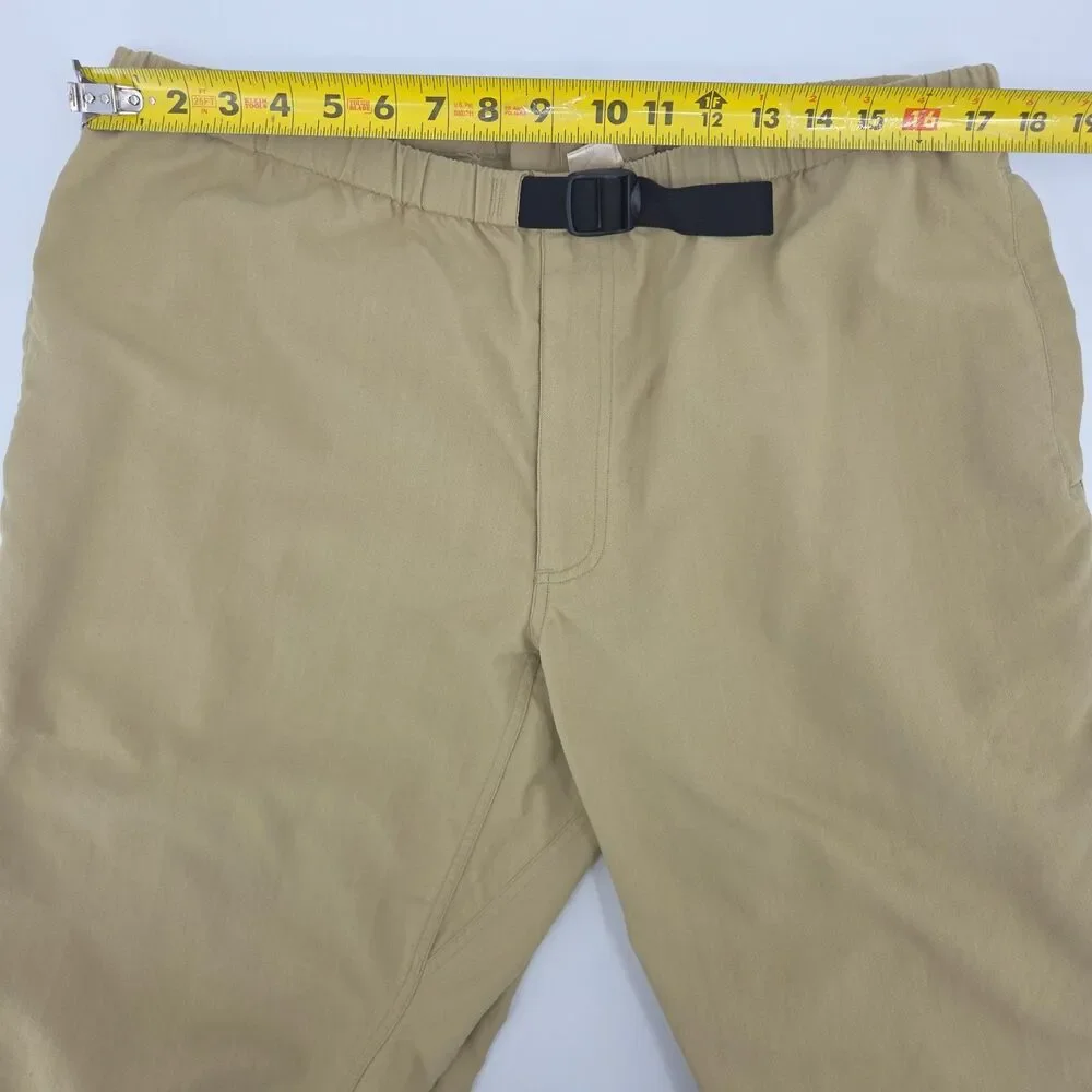 The North Face Tech Pants Mens Size Large Beige Relaxed Fit Nylon Gorpcore Gorp